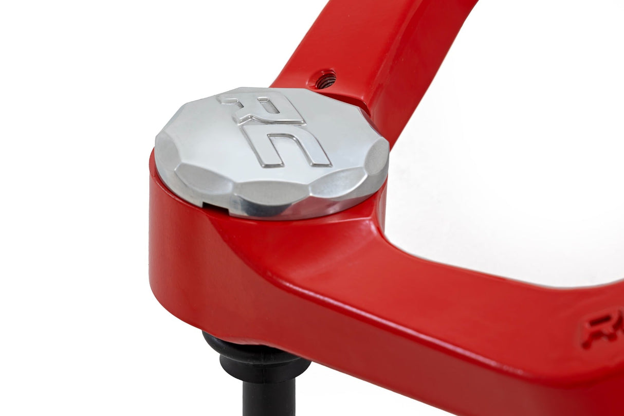 Rough Country Polished Aluminum Ball Joint Caps Pair Set