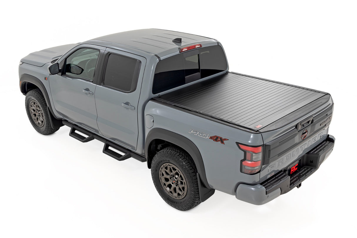 Rough Country Hard Roll-Up Bed Cover Nissan Frontier 2022-2026