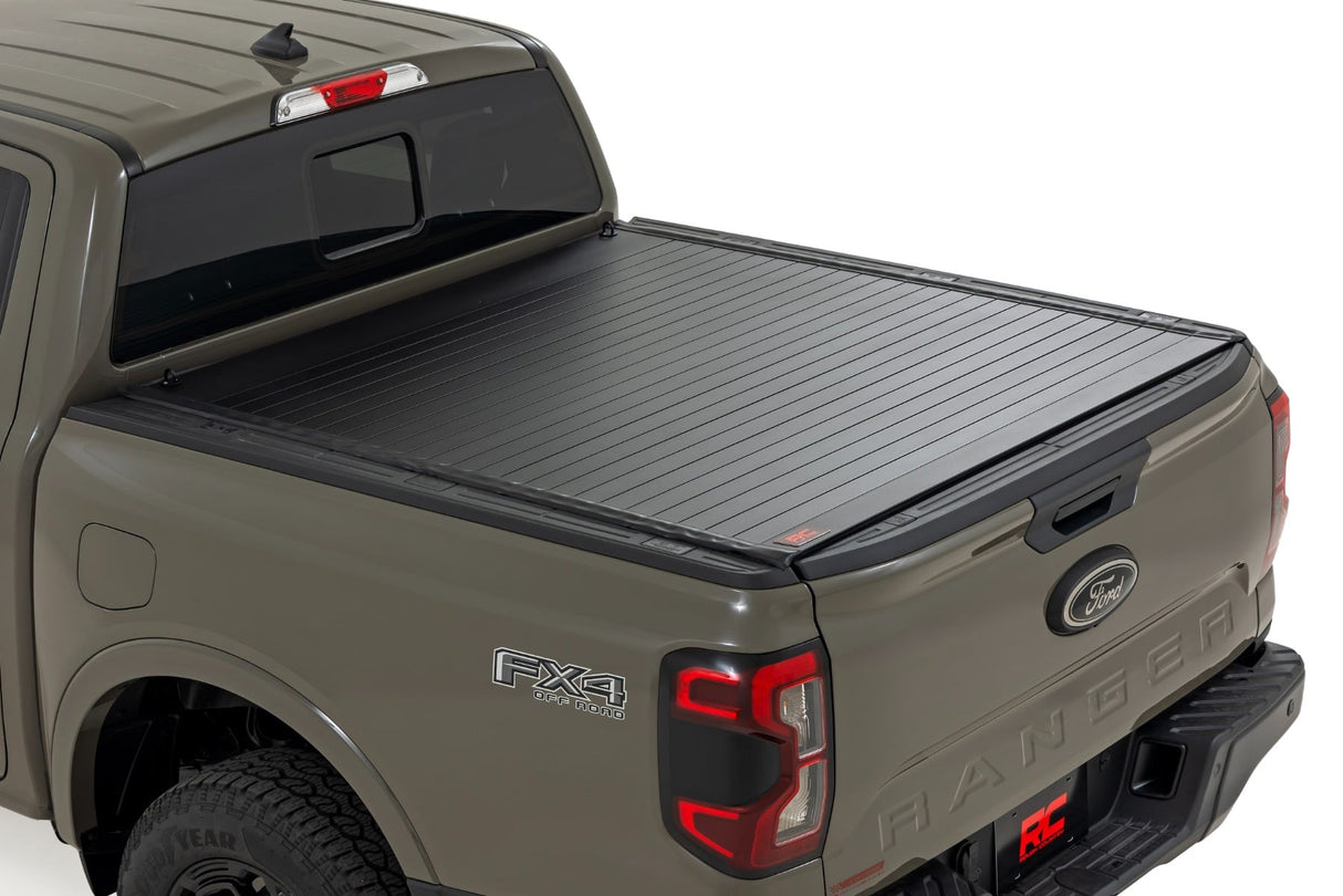 Rough Country Hard Roll-Up Tonneau Cover 2024-2025 Ford Ranger