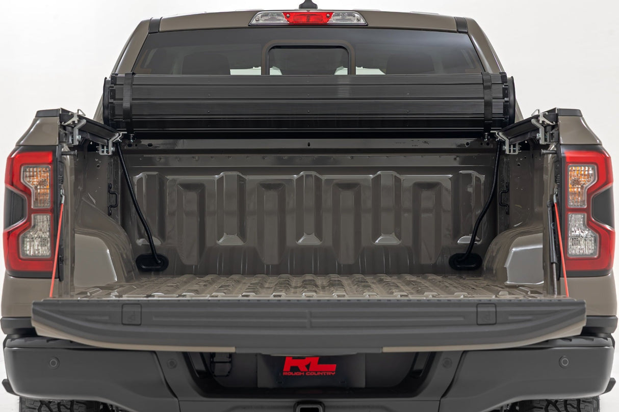 Rough Country Hard Roll-Up Tonneau Cover 2024-2025 Ford Ranger