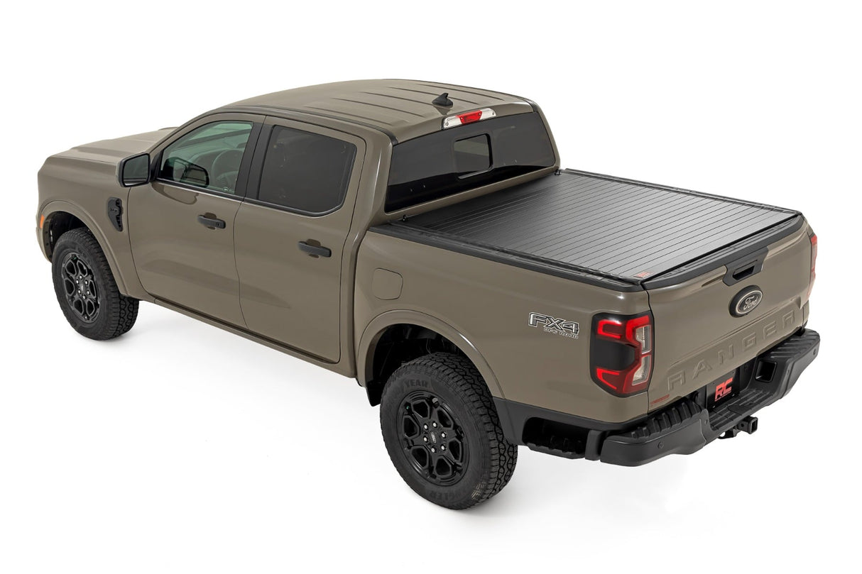 Rough Country Hard Roll-Up Tonneau Cover 2024-2025 Ford Ranger