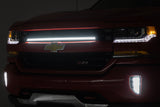 Rough Country 30-inch DRL Grille Mount LED Light Kit for Chevy Silverado 1500 (16-18)