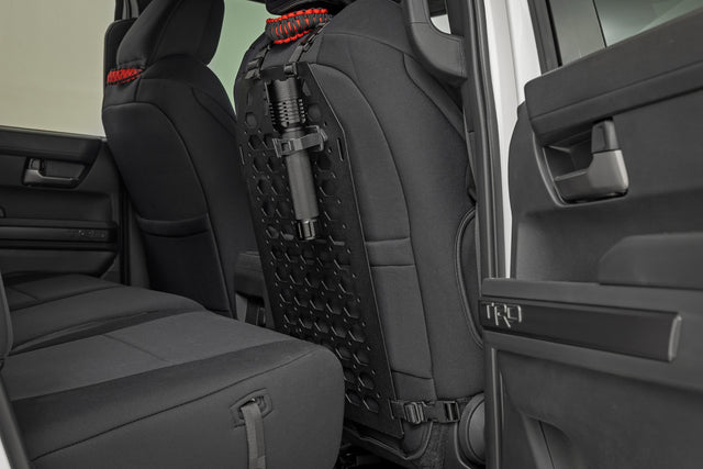 Rough Country Seat Back Organizer Molle Panel Universal Black
