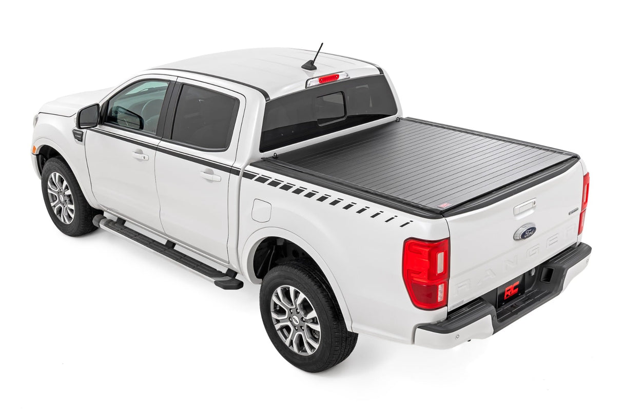 Rough Country Hard Roll-Up Bed Cover for 2019-2023 Ford Ranger
