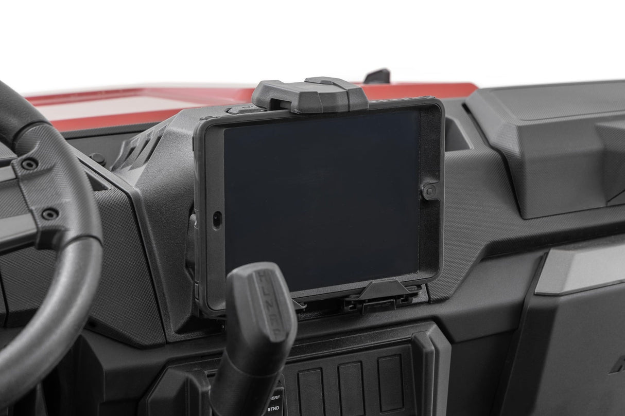 Rough Country Center Console Storage Box and Tablet Holder for Polaris Ranger