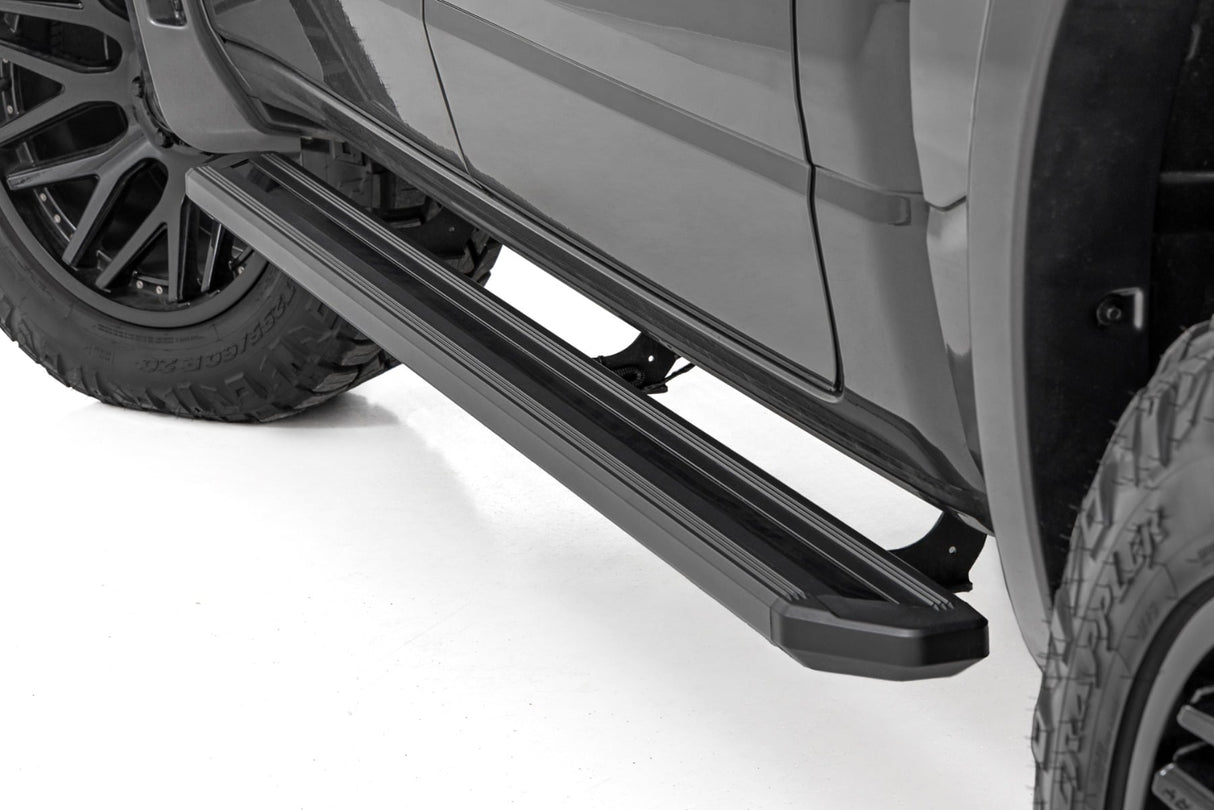 Rough Country Multi-Color LED Running Boards for Ram 1500 Crew Cab