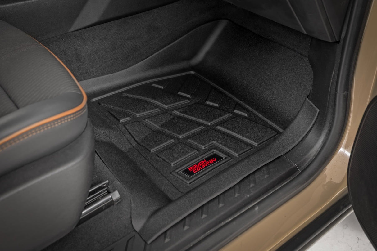 Rough Country Sure-Fit Floor Mats for Chevy GMC Canyon Colorado