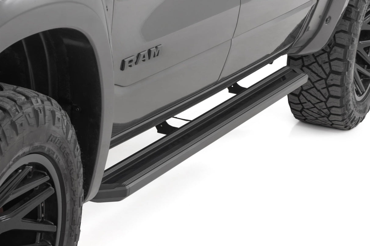 Rough Country Multi-Color LED Running Boards for Ram 1500 Crew Cab