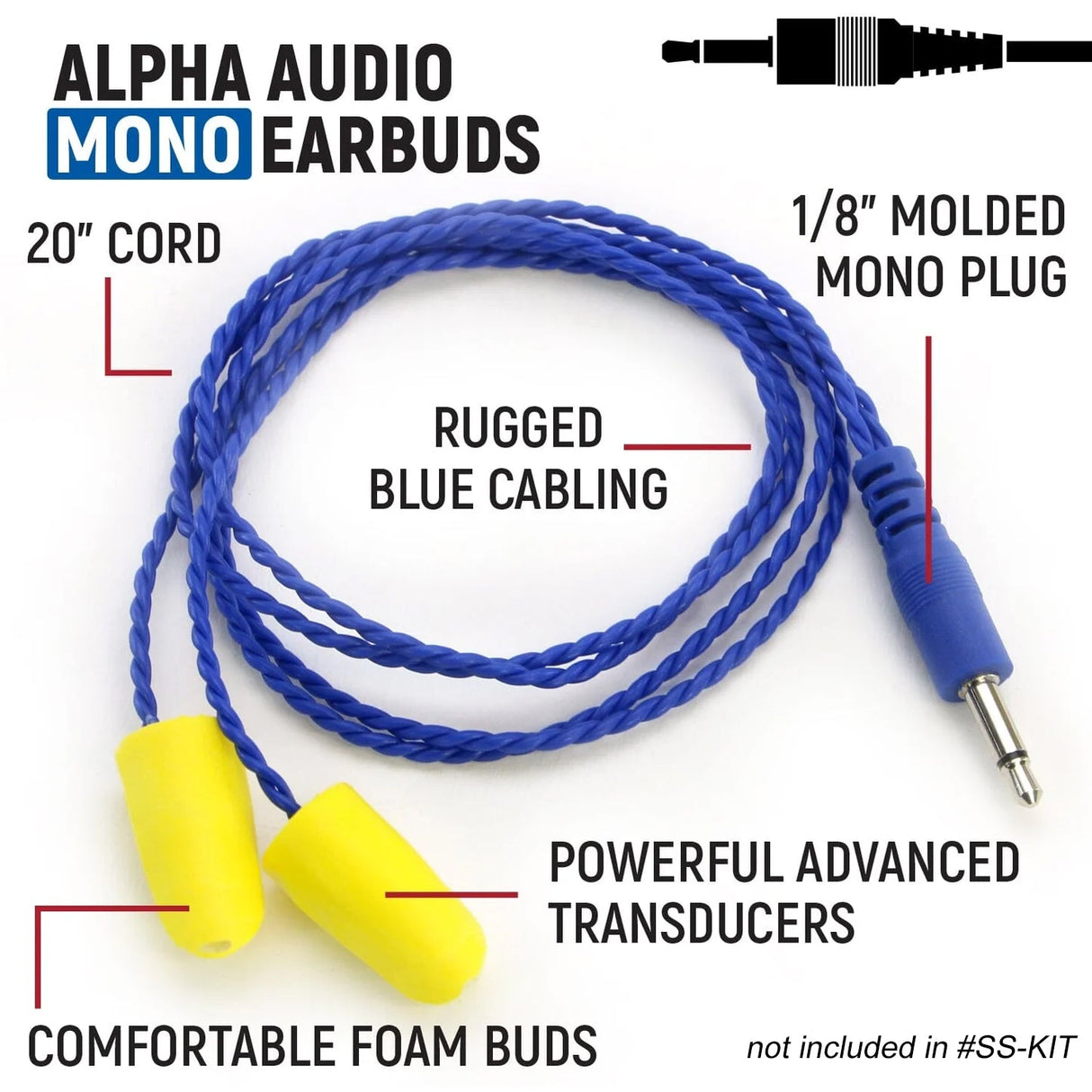 RUGGED Wired Driver Only Communication Kit with RDH16 Radio