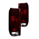 Complete Performance Smoked Red Tail Lights - 1980-1997 Ford F-Series & Bronco Complete Performance