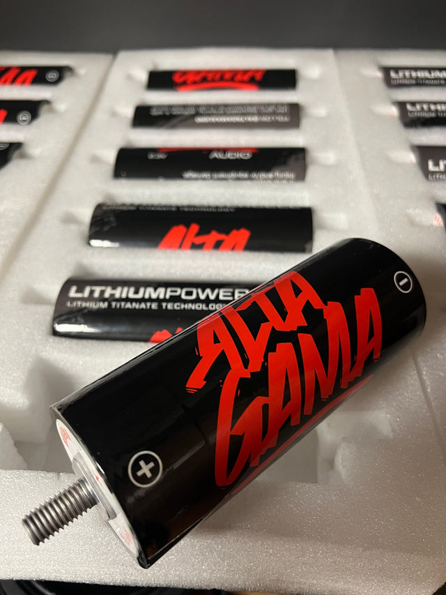 ALTA GAMA  LTO 45 Amp 2.3V LITHIUM BATTERY ALTA GAMA CAR AUDIO