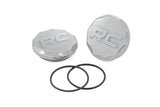 Rough Country Polished Aluminum Ball Joint Caps Pair Set