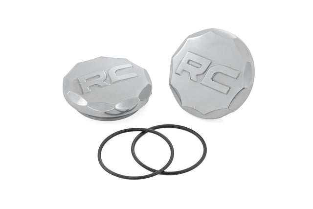 Rough Country Polished Aluminum Ball Joint Caps Pair Set