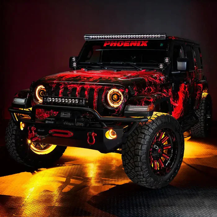 Oracle Lighting Oculus™ Colorshift®  BI-LED Projector Headlights | '18+ JL Wrangler/ '20+ JT Gladiator