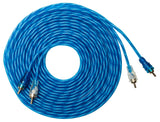 American Bass 0 Gauge Complete CCA (Copper Clad Aluminum) Amplifier Wiring Kit - Car Audio Amp Install Kit with Power, Ground & RCA Cables