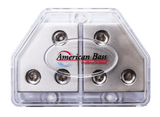 American Bass AB-DB2040 — 0 Gauge Power Distribution Block