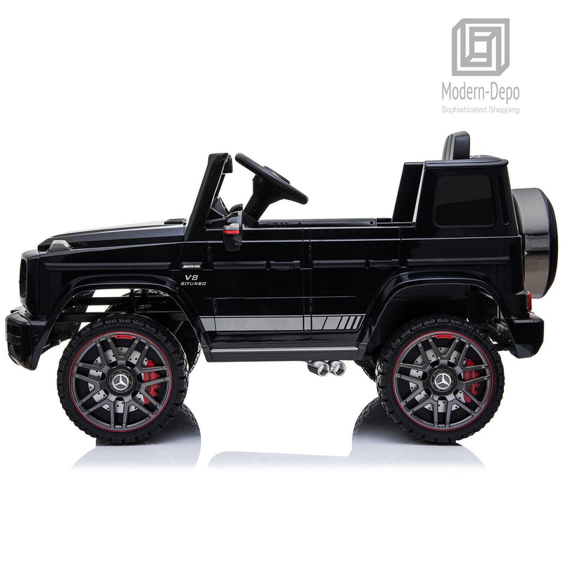 AMG G63 Licensed Ride On Car with Remote Control and Music - 12V SUV Toy by Mercedes Benz
