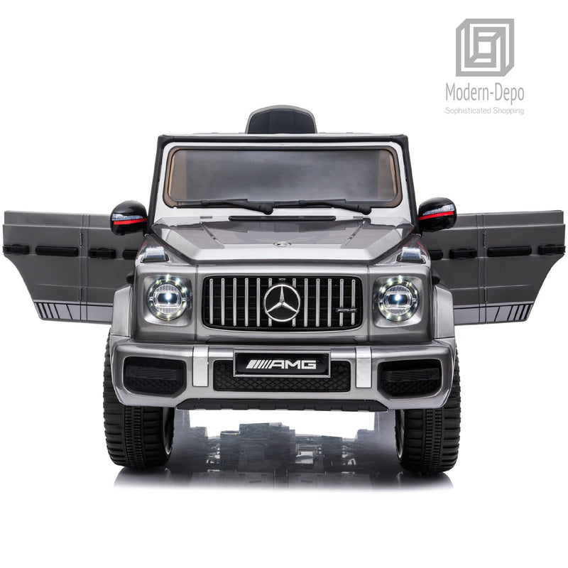 AMG G63 Licensed Ride On Car with Remote Control and Music - 12V SUV Toy by Mercedes Benz