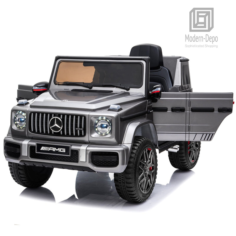 AMG G63 Licensed Ride On Car with Remote Control and Music - 12V SUV Toy by Mercedes Benz