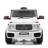AMG G63 Licensed Ride On Car with Remote Control and Music - 12V SUV Toy by Mercedes Benz