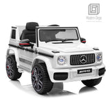 AMG G63 Licensed Ride On Car with Remote Control and Music - 12V SUV Toy by Mercedes Benz
