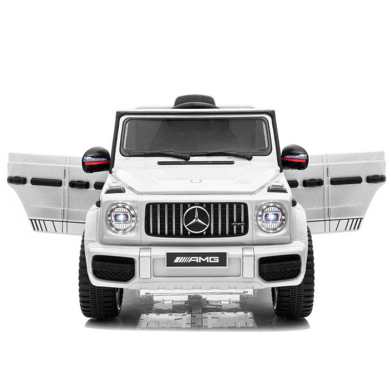 AMG G63 Licensed Ride On Car with Remote Control and Music - 12V SUV Toy by Mercedes Benz