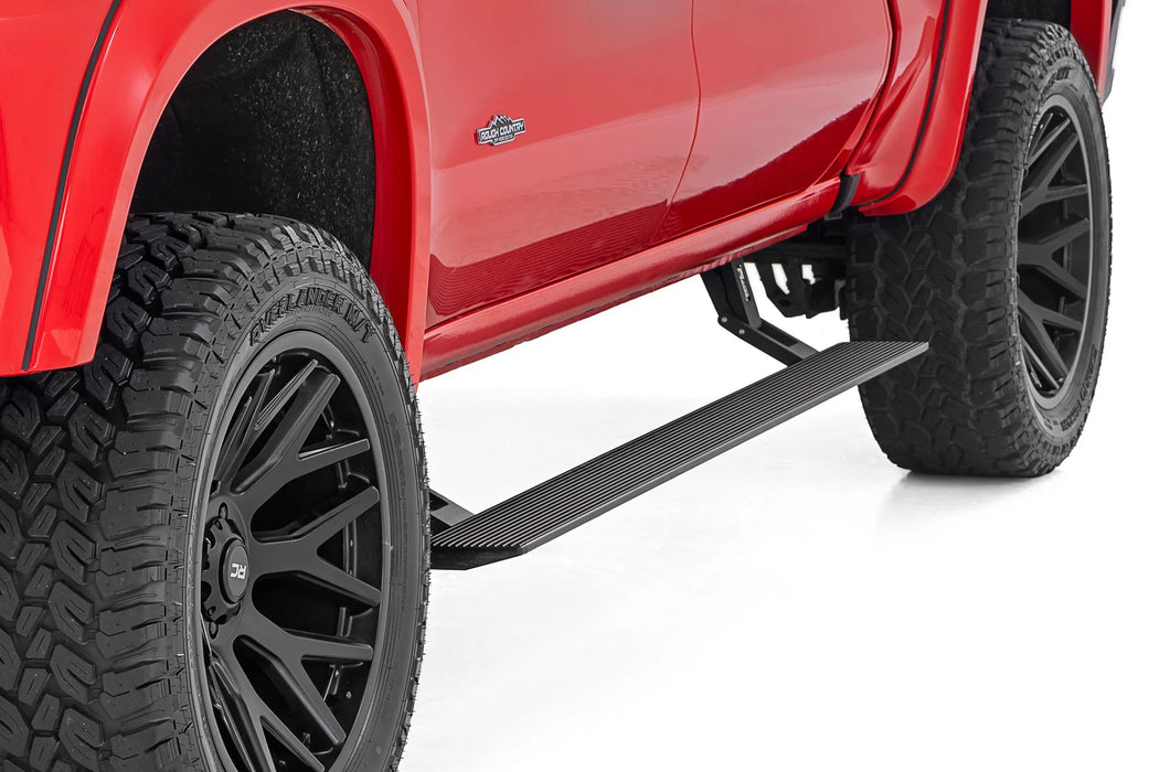 Rough Country Power Running Boards Dual Electric Motor | Chevy/GMC 1500/2500HD/3500HD (19-25)