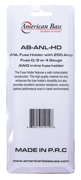 ANL Fuse Holder with 250 Amp Fuse (0/2 or 4 Gauge)