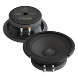 Deaf Bonce Apocalypse AP-M60SQL 6.5" 150W RMS Sylvester Midrange Speakers (Pair) Deaf Bonce