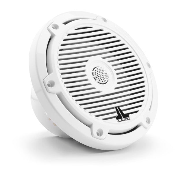 JL Audio M3-650X-C-Gw 6.5" 120W RMS Marine Coaxial Speakers - Gloss White Grilles (Pair)