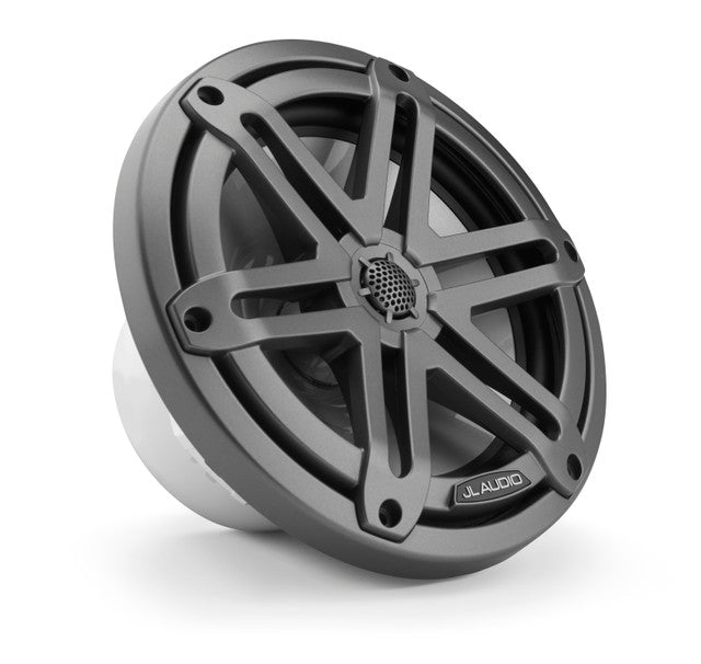 JL Audio M3-770X-S-Gm 7.7" 225W Marine Coaxial Speakers (Pair) - Gunmetal Sport Grilles JL Audio