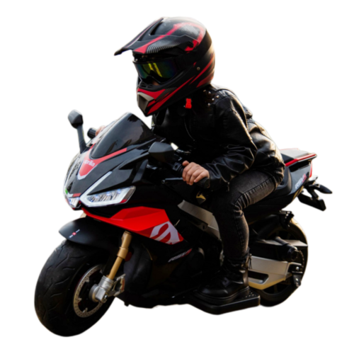 Aprilia 24V Kids Electric MotorBike with Battery Power and LED Lights
