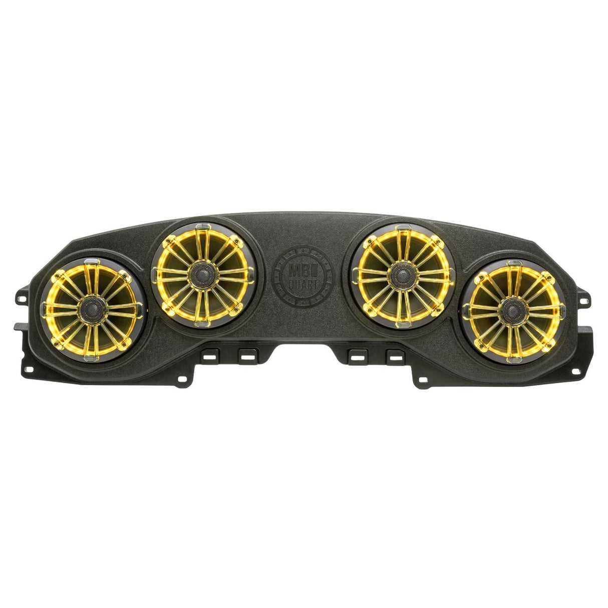 MB Quart Tuned Rear Soundbar with 8 Inch Coaxial Speakers, Enclosure, with RGB LED Lighting option I '18-'23 JL Wrangler/ '20-'23 JT Gladiator