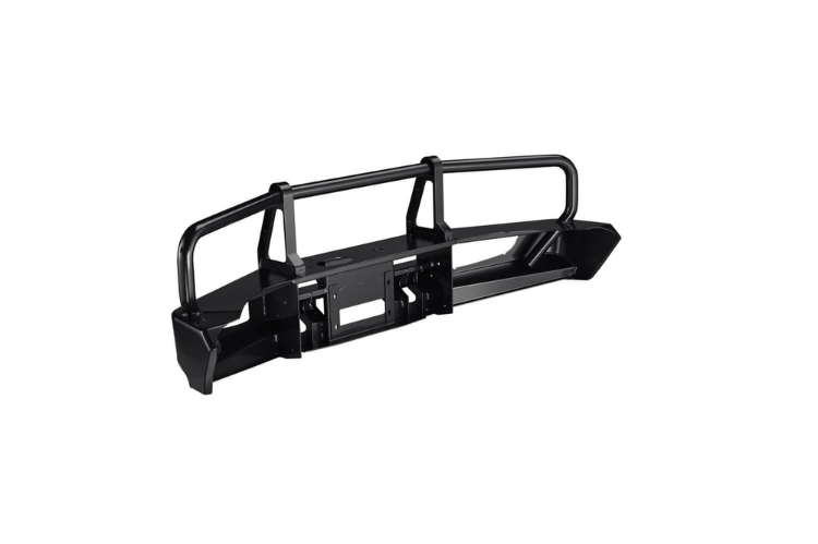 ARB 3420210B Toyota FJ Cruiser 2007-2014 Deluxe Front Bumper Winch Ready with Grille Guard, Black Powder Coat Finish