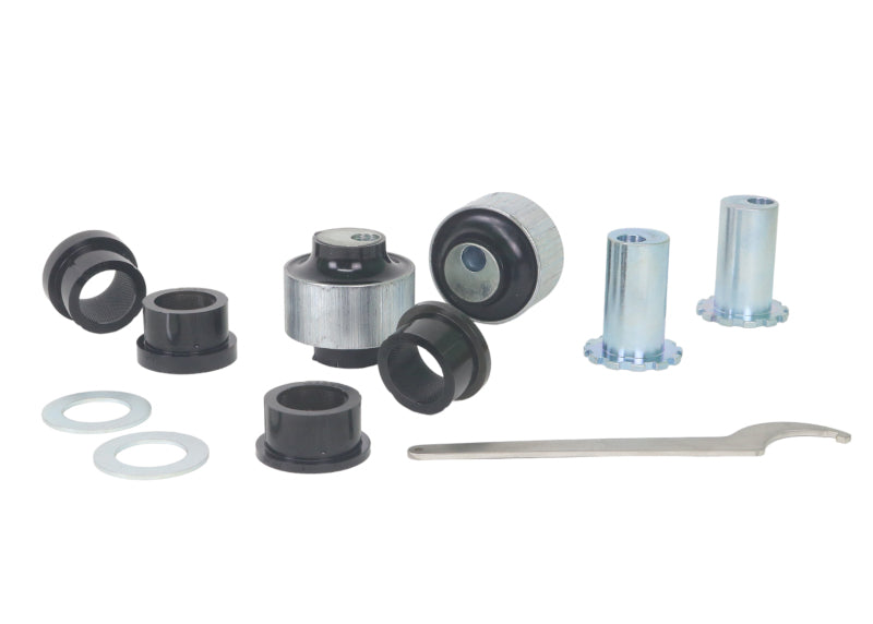 Kit de bagues intérieures de bras de suspension inférieur avant Whiteline 02-06 Acura RSX / 00-10 Honda Civic