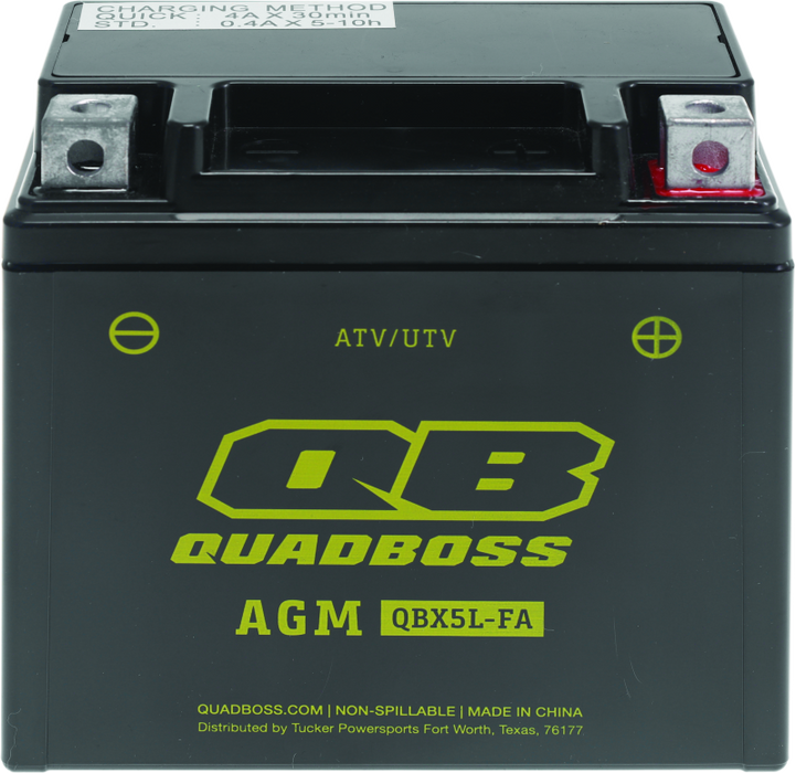 Batterie AGM sans entretien pour QuadBoss 06-08 Arctic Cat 50 DVX