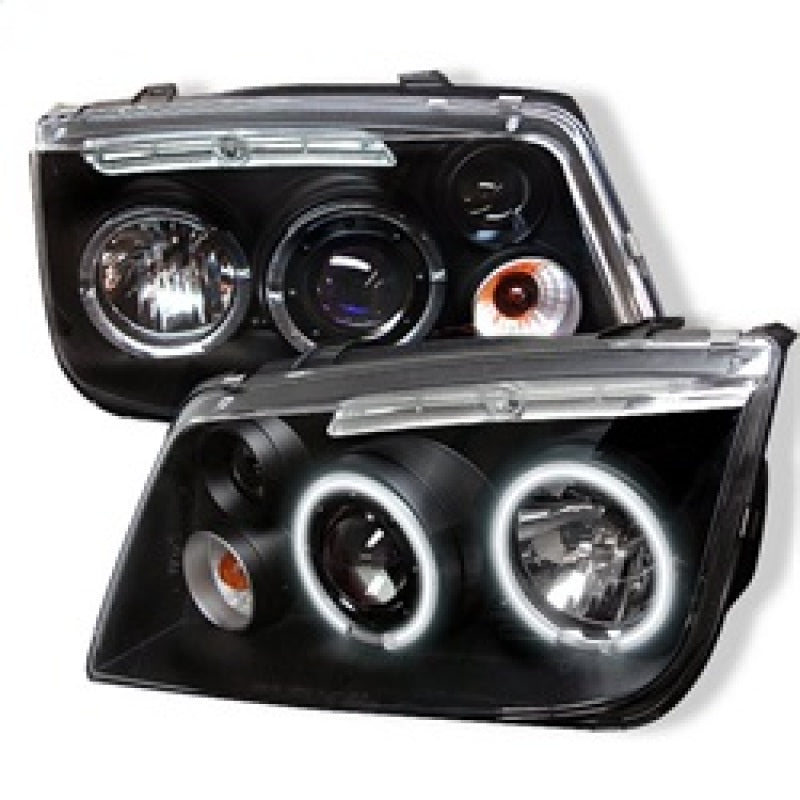 Phares de projecteur Spyder Volkswagen Jetta 99-05 CCFL Halo Blk PRO-YD-VJ99-CCFL-BK