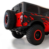Addictive Desert Designs Stealth Fighter Rear Bumper w/ Cube Light Mounts and Reinforced D-Rings | 2021+ Ford Bronco