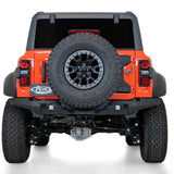 Addictive Desert Designs Raptor Bomber Rear Bumper with Cube Light Mounts | 2022+ Ford Bronco Raptor
