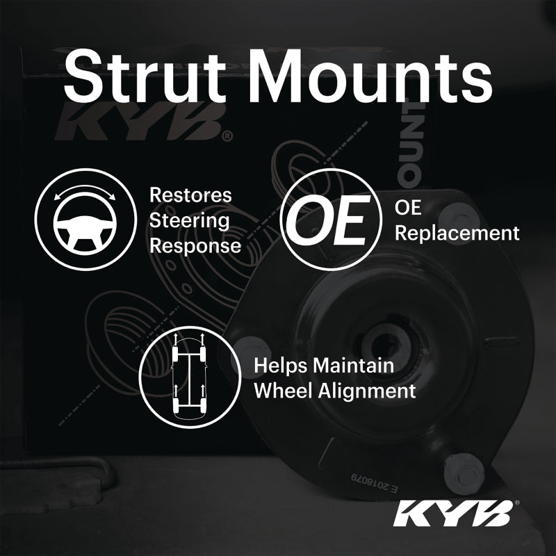 KYB 16-23 Chevrolet Malibu / 18-20 Buick Regal Sportback/TourX Strut Mount Kit - Rear