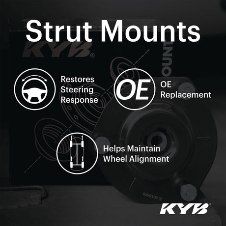 KYB 16-23 Chevrolet Malibu / 18-20 Buick Regal Sportback/TourX Strut Mount Kit - Rear