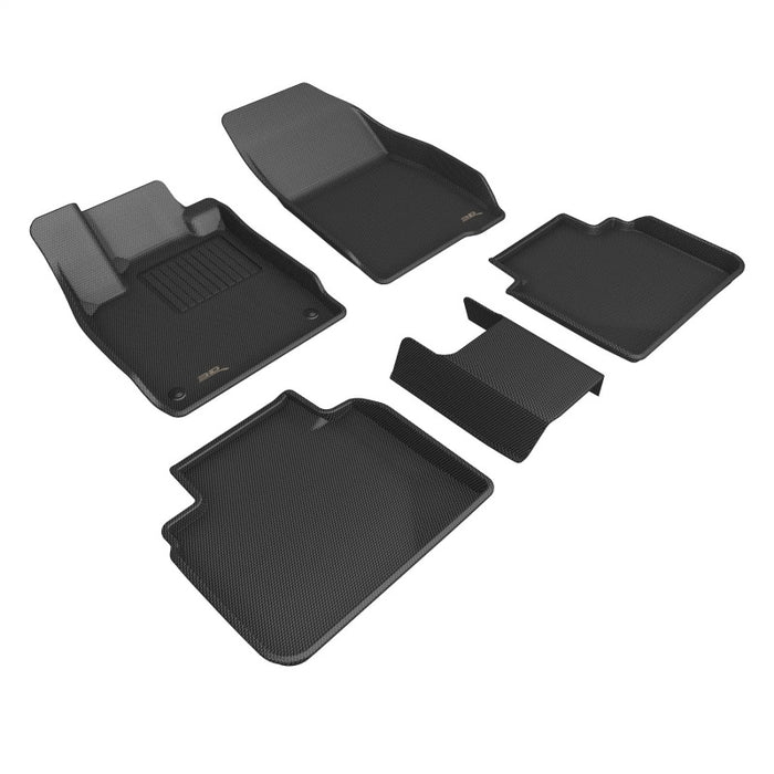 Tapis de sol avant et arrière 3D MAXpider pour Honda Accord Kagu 2023-2024 - Noir