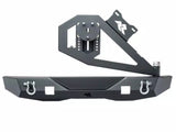 Rugged Ridge XOR Rear Bumper w/Swing Out Tire Carrier I '07- '18 Jeep JK Wrangler