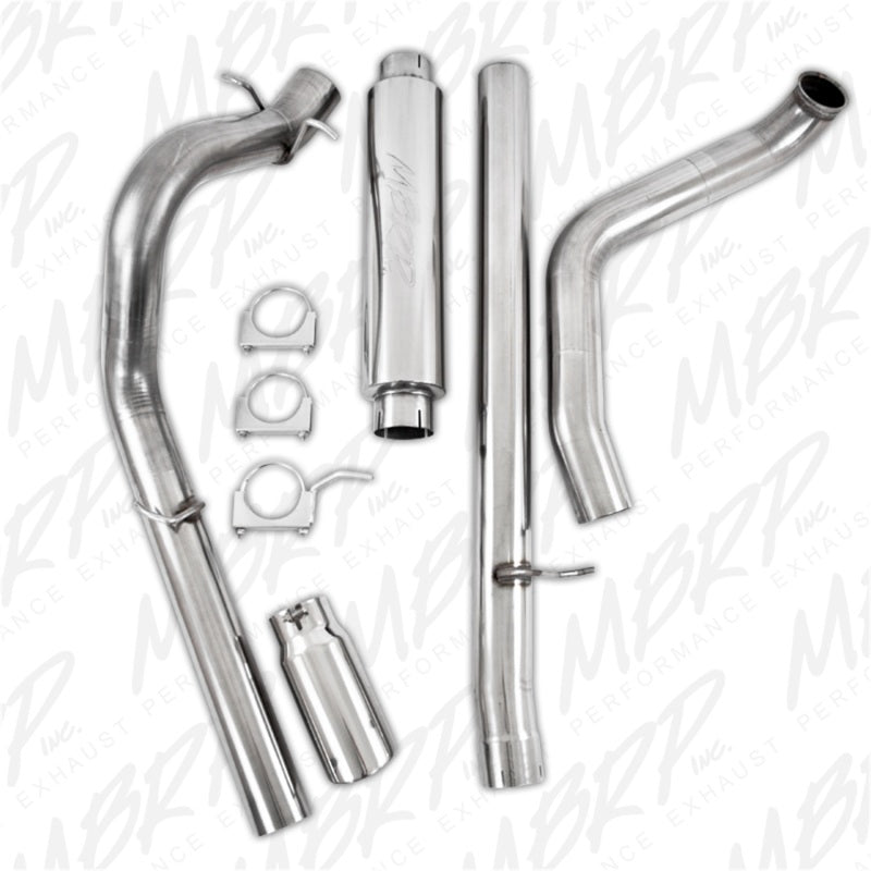 MBRP 1999-2003 Ford Excursion 7.3L Turbo Arrière Simple Face