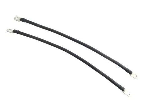 # 2 Awg HD Golf Cart Battery Cable (2-12" Black) E-Z-GO Jumper Cables U.S.A MADE AC DC WIRE AND SUPPLY