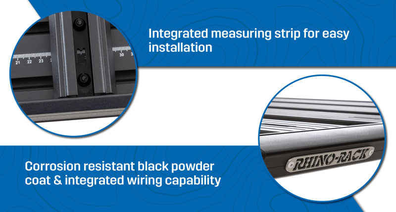 Plateforme Pioneer Rhino Rack non assemblée avec kit de pieds 2500