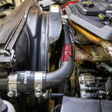 Wehrli 10-18 6.7L Cummins Upper Coolant Pipe - Blueberry Frost
