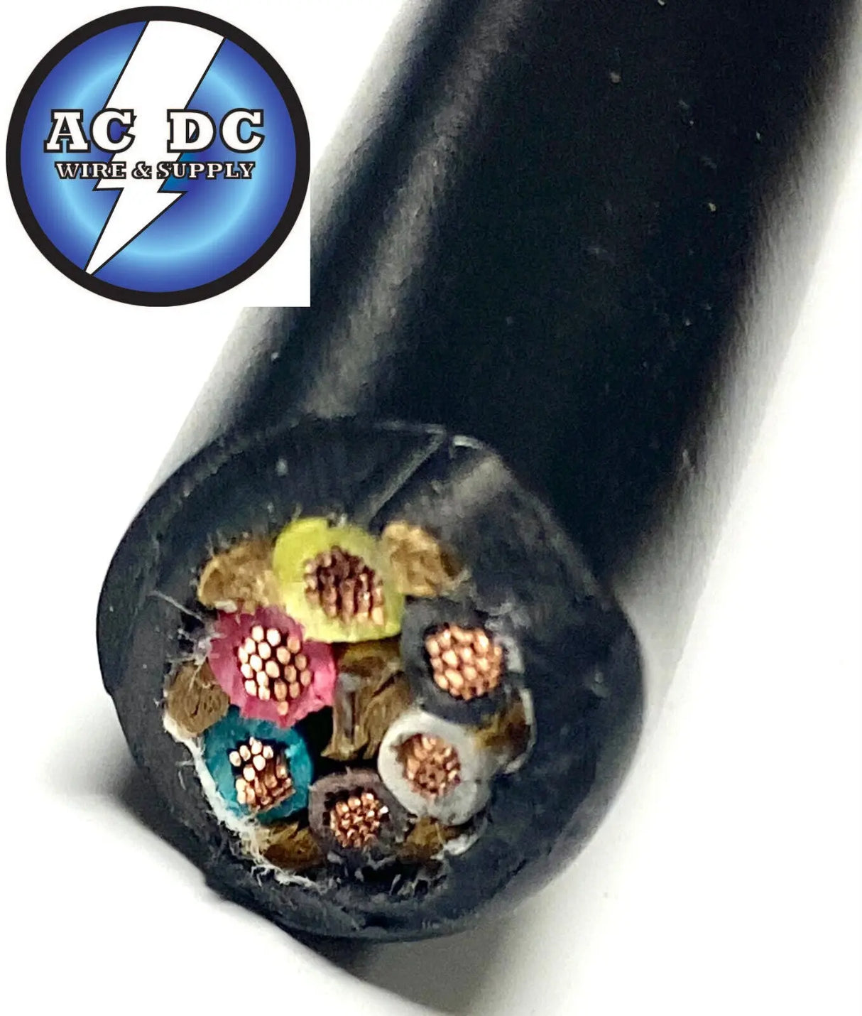 14 Gauge 6 Way Conductor Wire RV Trailer COPPER Cable Camper Harness Plug 14/6 - PER FT ACDC Wire And Supply