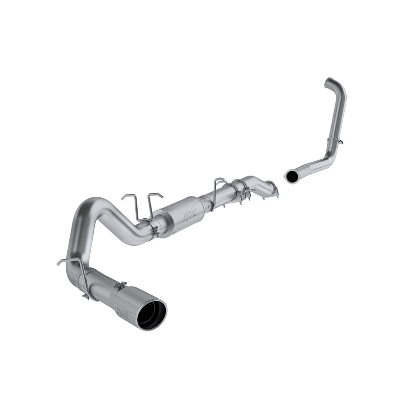 MBRP 2003-2007 Ford F-250/350 6.0L EC/CC Turbo arrière simple face (Catalyseur de série)