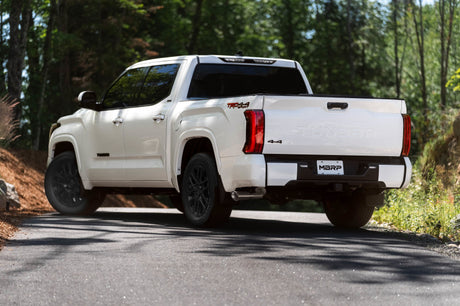 MBRP 2022 Toyota Tundra 3,5 L Double Cat-back 4 po Sortie latérale simple Embout roulé - Acier aluminisé